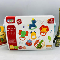Thumbnail for 10 Piece Rattle with Silicone Teether Set