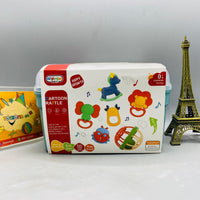 Thumbnail for 10 Piece Rattle with Silicone Teether Set