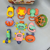 Thumbnail for 10 Piece Rattle with Silicone Teether Set