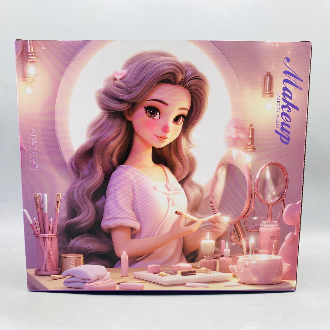 Half Body Makeup Hair Style Doll