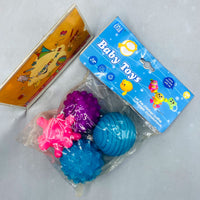 Thumbnail for 👂🌈 Chu Chu Squeaker Sensory Ball and Bath Toy Set (4-Pack)