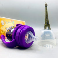 Thumbnail for 🌙 Purple 'Baby World' Easy-Grip Training Feeder/Sippy Cup