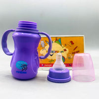 Thumbnail for 💜 Minitree Purple Handle Feeder / Training Cup with Contoured Grip