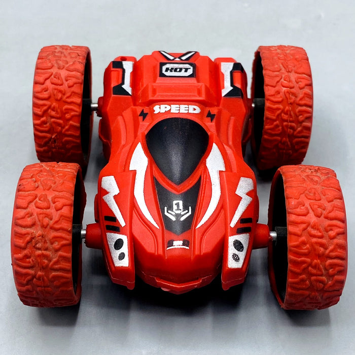 Friction Powered 360° Stunt Car – Double-Sided Flip Toy Car for Kids