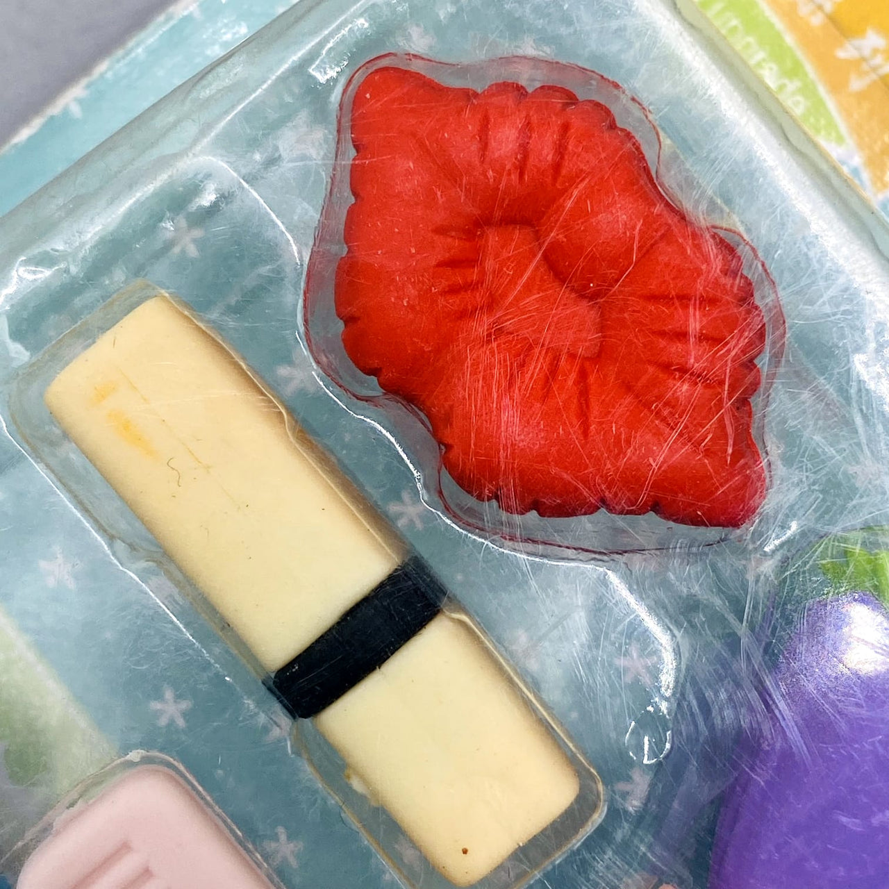 💄 Soododo "Girls' Series" Novelty Eraser Set - Handbags & Accessories