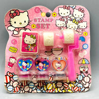 Thumbnail for 🎀 Vintage Style Hello Kitty Stamp Set - Art & Craft Kit