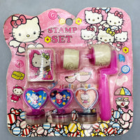 Thumbnail for 🎀 Vintage Style Hello Kitty Stamp Set - Art & Craft Kit