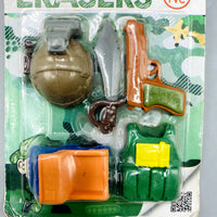 Thumbnail for Qihao Military Themed Erasers Set (Non-PVC) - Novelty Stationery
