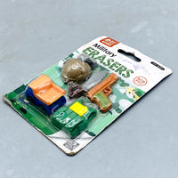 Thumbnail for Qihao Military Themed Erasers Set (Non-PVC) - Novelty Stationery