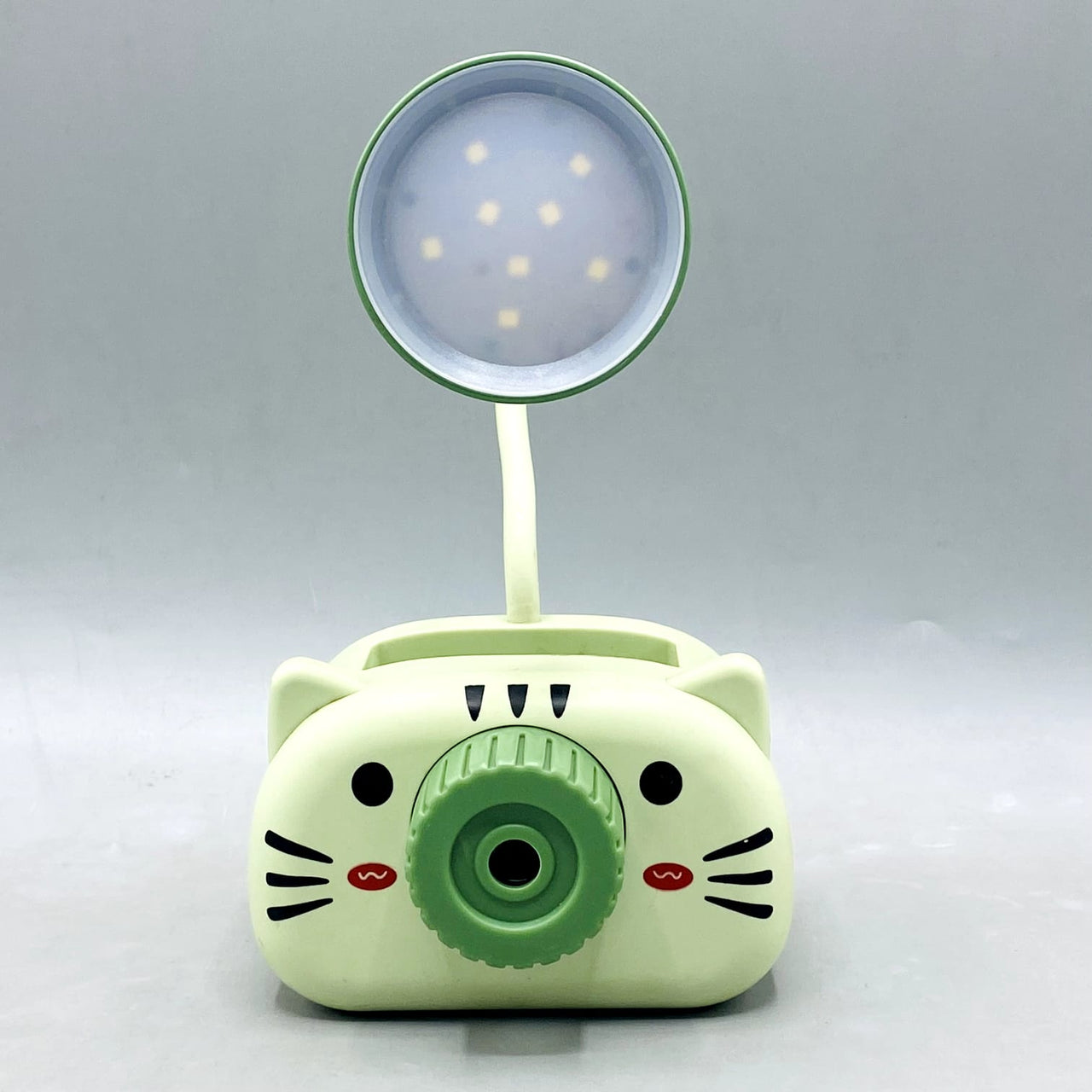 💡🐈 Cute Kitten Multi-Function Desk Lamp with Pencil Sharpener & Holder