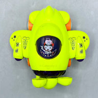 Thumbnail for Bright Neon Propeller Airplane Push-and-Go Toy with Lights & Sound