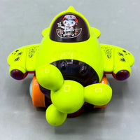 Thumbnail for Bright Neon Propeller Airplane Push-and-Go Toy with Lights & Sound