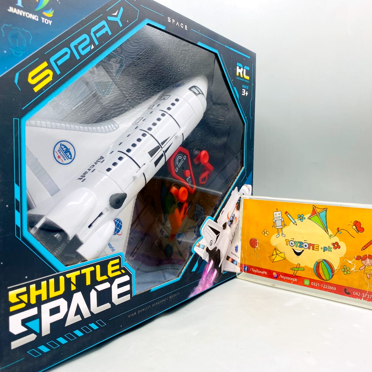 Remote Control Space Shuttle With Light And Sound