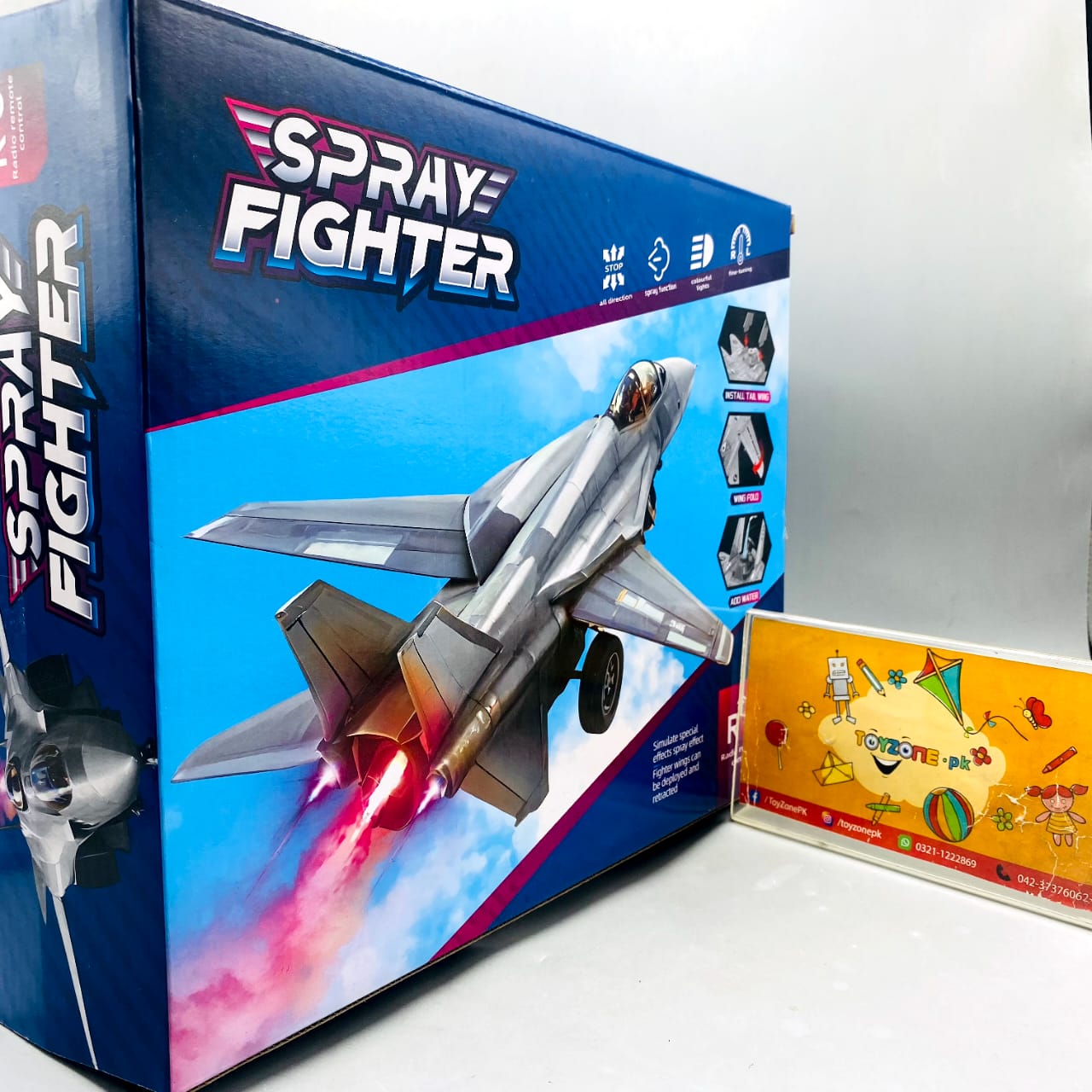 Remote Control Jet with Light and Sound And Smoke Effect