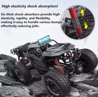 Thumbnail for 1:8 Remote Control Moka Rock Crawler 6x6 Jeep
