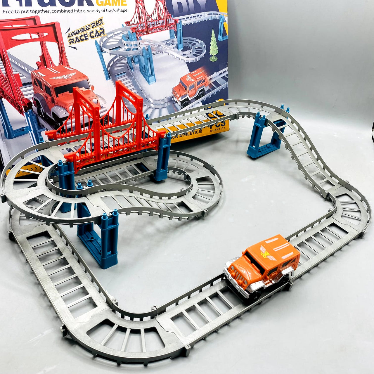 30 Pcs Urban Jeep Track Set