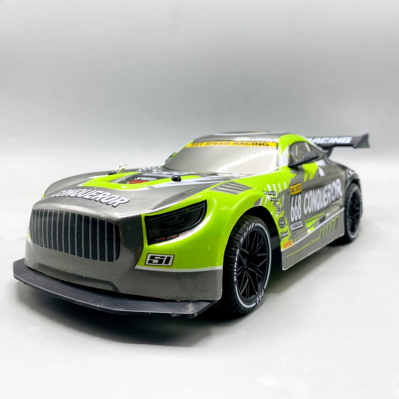 High-Speed Drift Sport Racing Car with Smoke Effect