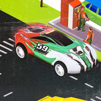 Thumbnail for Manual Gas Station Play Mat Track