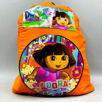 Thumbnail for 🎒 Dora the Explorer Kids' Orange Backpack - Drawstring Style