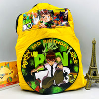 Thumbnail for Ben 10 Personalized Birthday Backpack - Happy 3rd Birthday Jack