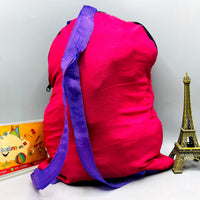 Thumbnail for ❄️ Disney Frozen Princess Backpack - Pink Drawstring Bag