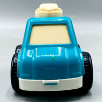 Thumbnail for 🚑 CAR Talking Ambulance Toy - Blue Friction Powered Vehicle with Character Face