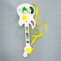 Thumbnail for 🎸 Toddler Electronic Guitar Toy - White and Yellow Musical Fun