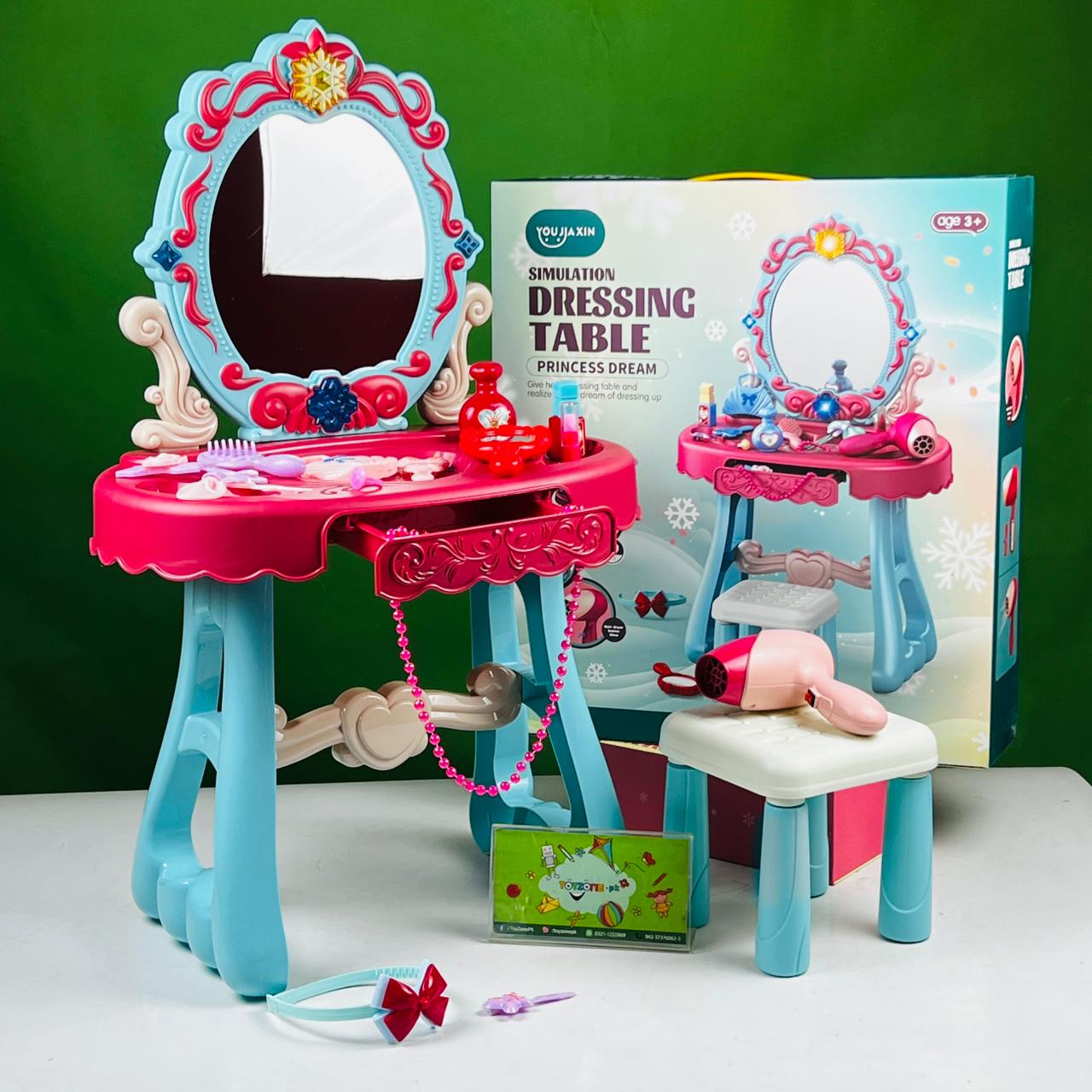 Simulation Princess Dressing Table Accessories with Light and Sound