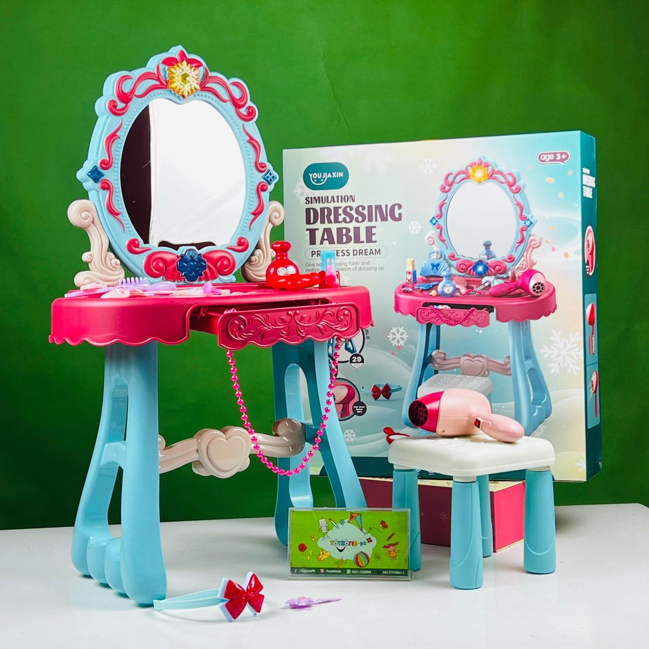 Simulation Princess Dressing Table Accessories with Light and Sound