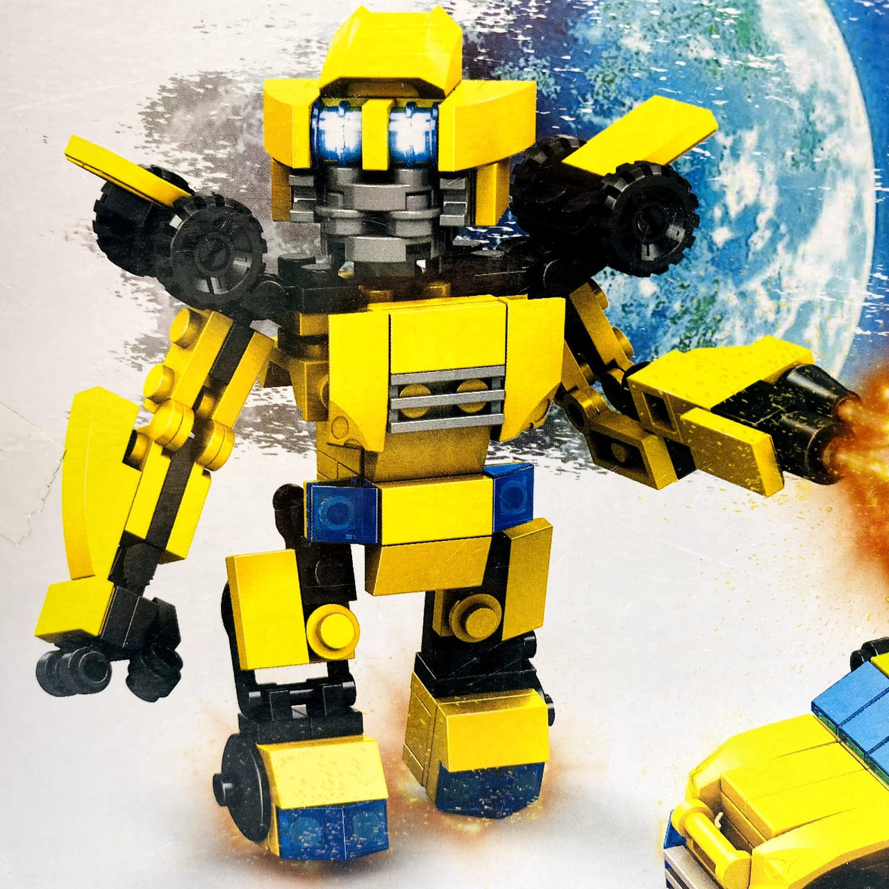 2-in-1 Metamorphic Force Building Blocks (130 PCS)