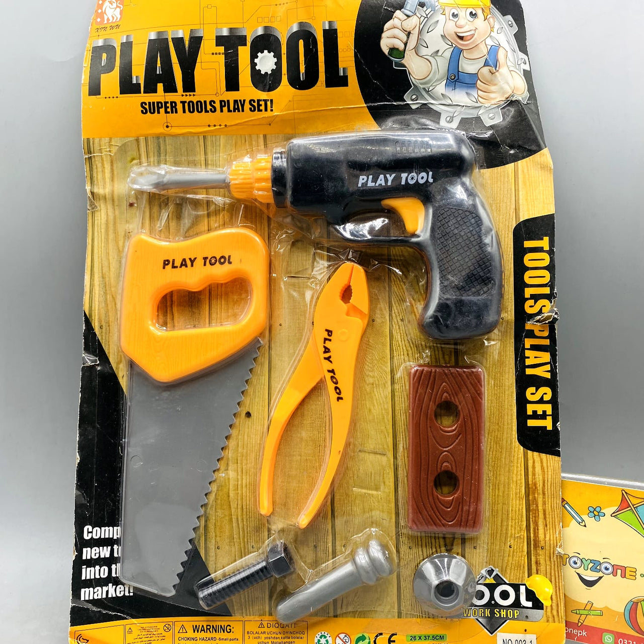 🛠️ Little Builder's Apprentice Tool Kit