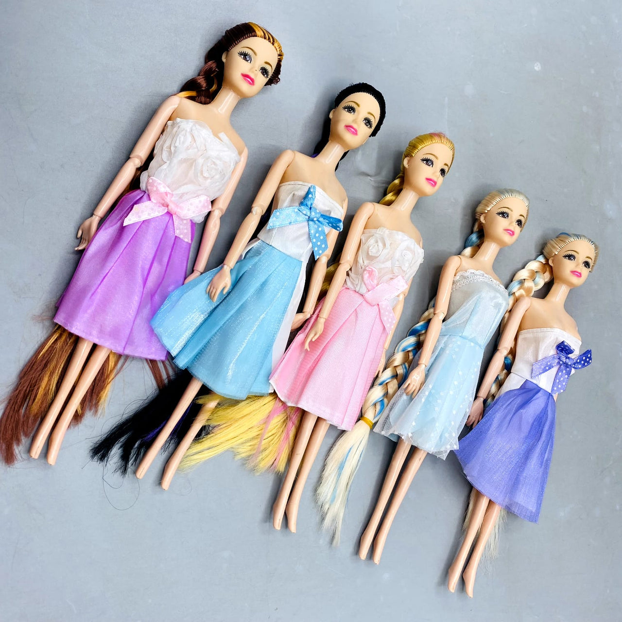 👑 Deluxe Fashion Doll with Poseable Joints & Long Braided Hair