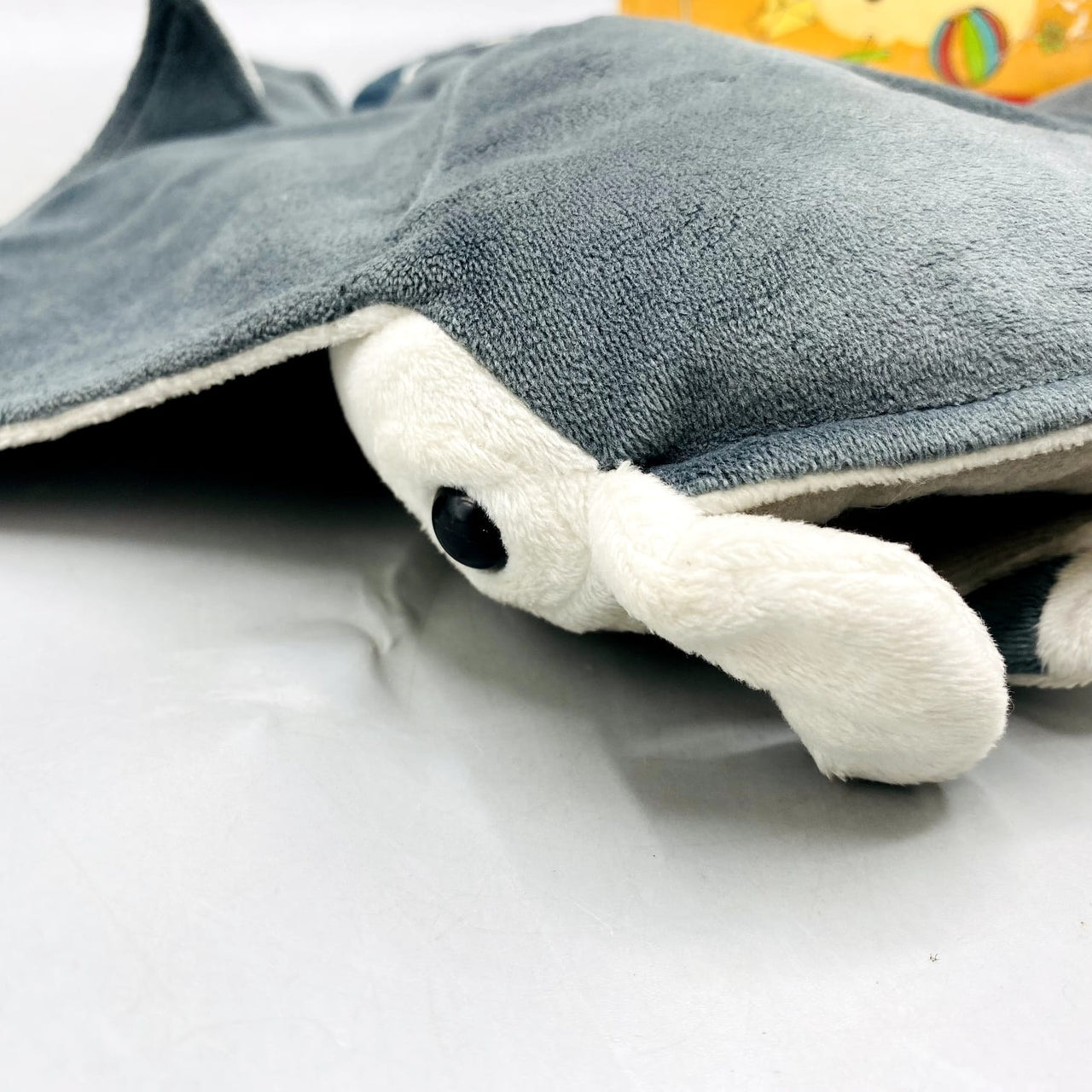 🌊 Cuddly Manta Ray Plush Toy – Ocean Life Soft Animal