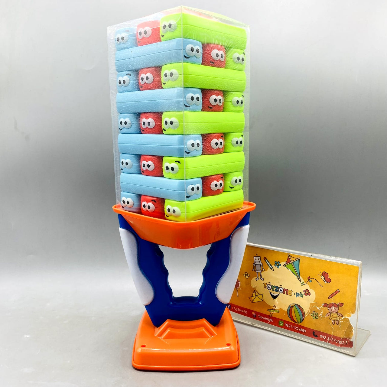 🤪 Crazy Block Tower Stacking Game with Funny Faces