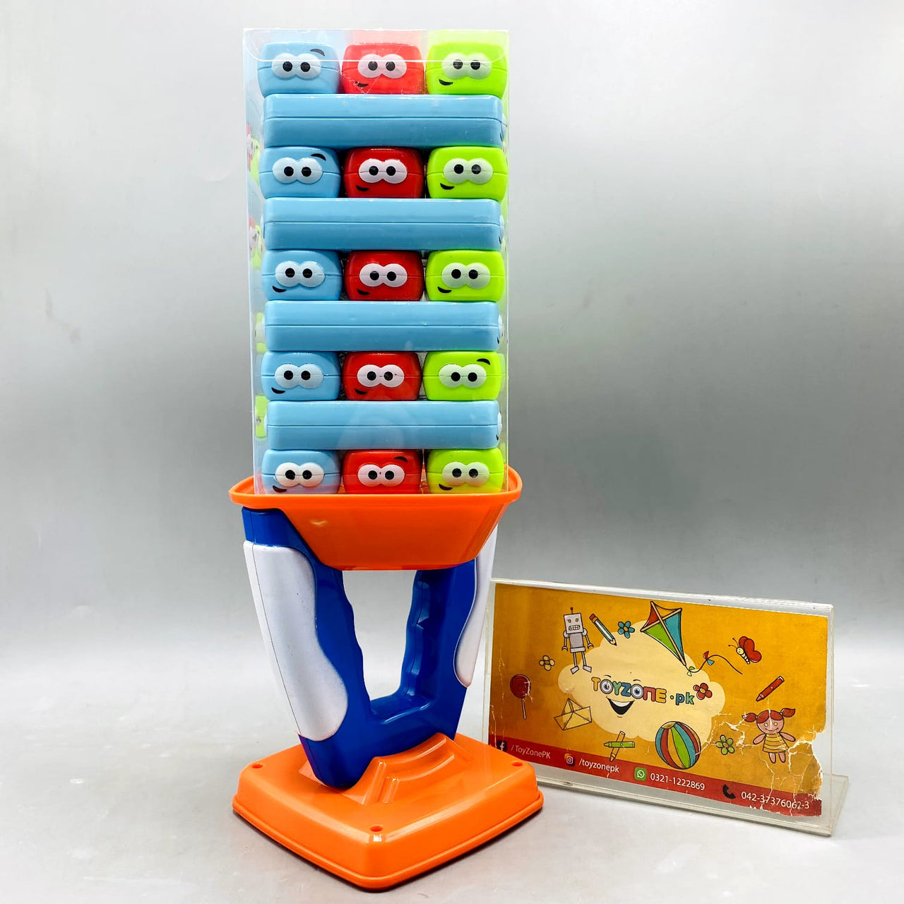 🤪 Crazy Block Tower Stacking Game with Funny Faces