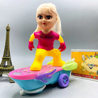 Thumbnail for Fashion Girl Skateboard Doll With Light And Sound