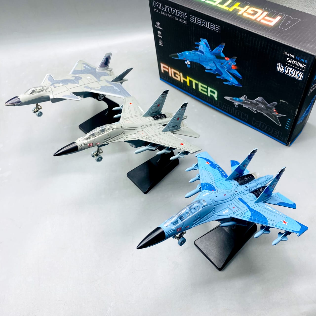 Military Series Army Fighter Metal Plane