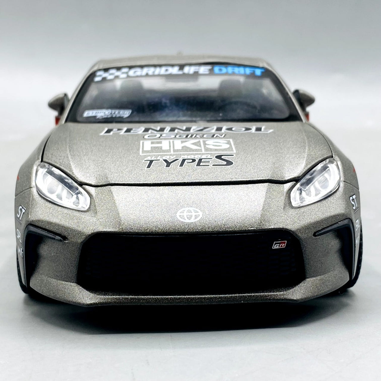 1:24 Diecast Toyota GR 86 GDM Racing Car With Light And Sound