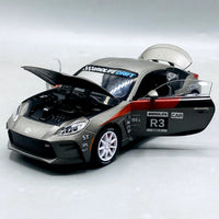 Thumbnail for 1:24 Diecast Toyota GR 86 GDM Racing Car With Light And Sound