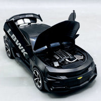 Thumbnail for 1:24 Diecast Chevrolet Camaro With Light Sound and Smoke
