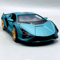 Thumbnail for 1:24 Diecast Lamborghini Siyan With Light, Sound, and Smoke