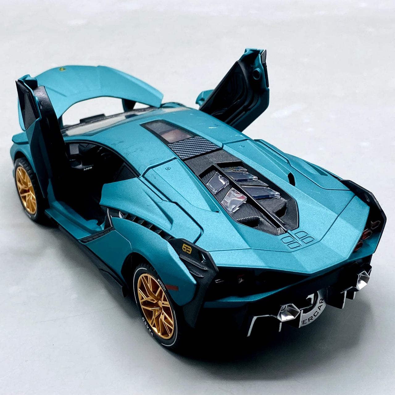 1:24 Diecast Lamborghini Siyan With Light, Sound, and Smoke