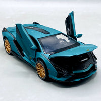 Thumbnail for 1:24 Diecast Lamborghini Siyan With Light, Sound, and Smoke