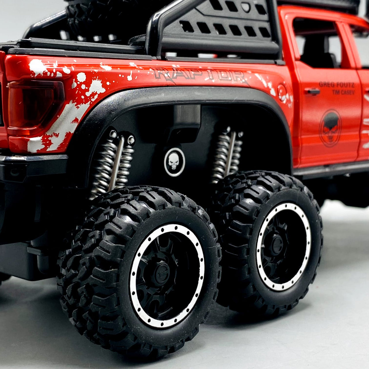 1:24 Diecast Ford Raptor With Light Sound and Smoke