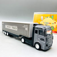 Thumbnail for 10-Inch Free Wheel Metal Truck With 3 Mini Metal Car Set