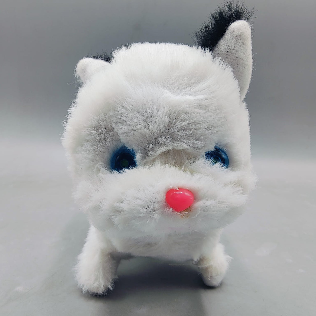 Light and Sound Walking Cat Stuff Toy