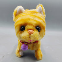 Thumbnail for Light and Sound Walking Tiger Cat Stuff Toy