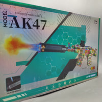 Thumbnail for Automatic Gell Blaster AK47 Gun with Light and Smoke Effect