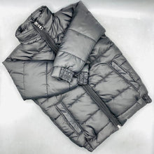 Black Color Winter Puffer Jacket with 3 Pockets