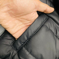 Thumbnail for Black Color Winter Puffer Jacket with 3 Pockets